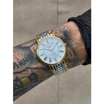 39mm • 2000s 2-Tone Longines Présence ref.L4.921.2 Automatic